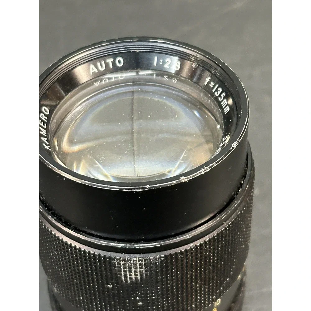 Kamero Auto 1:2.8 f=135mm 55mm Lens - Read